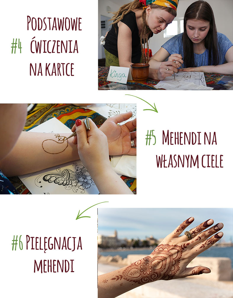 kurs malowania henna czesc 2
